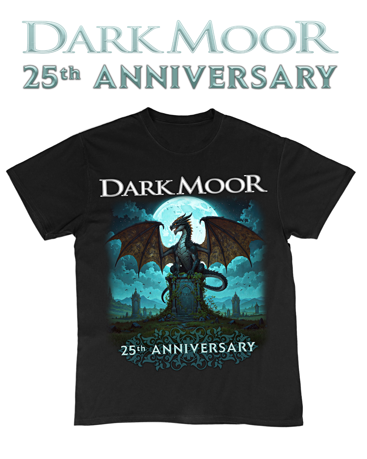 DARK MOOR 25 Anniversary T-shirt